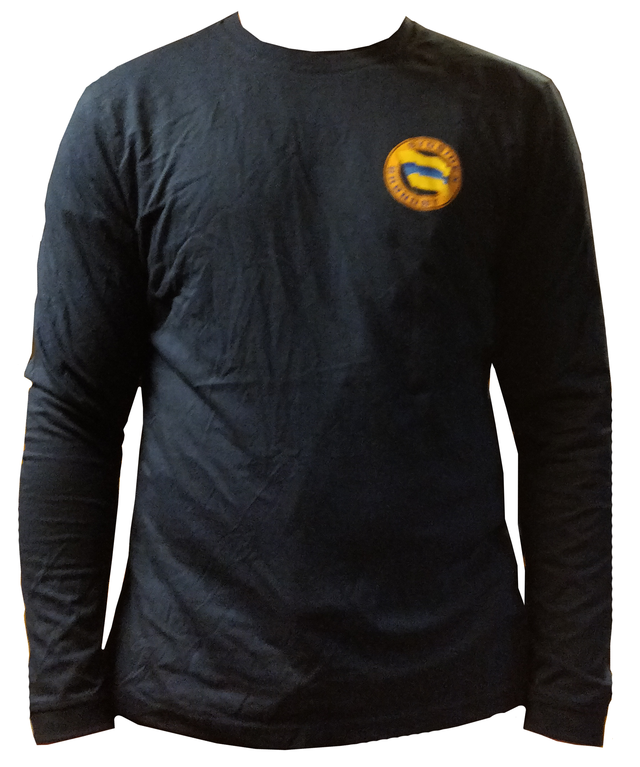 Station seksuel Exert Blå langærmet t-shirt – Sydsiden Brøndby