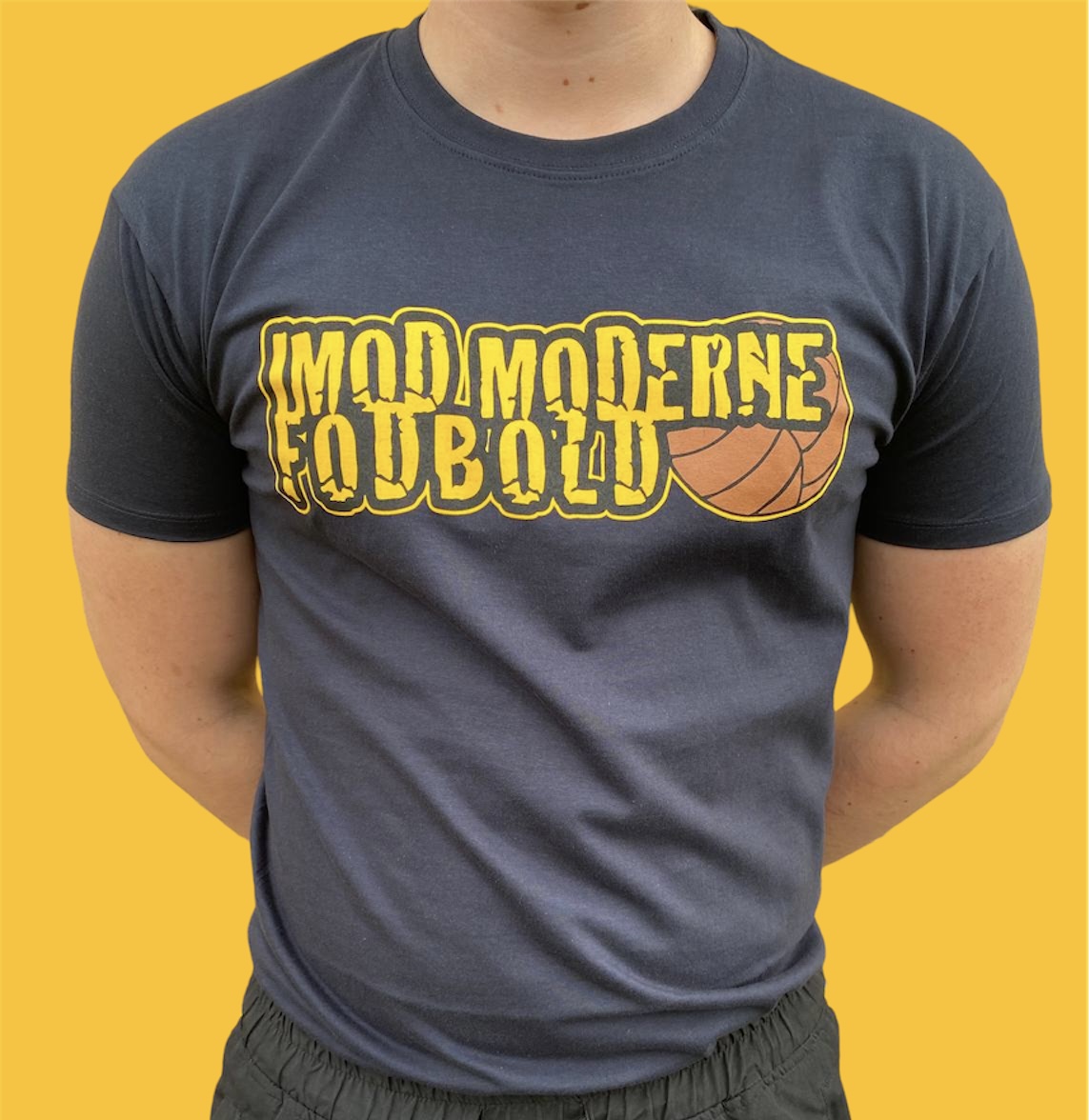 desinfektionsmiddel vanter Tick Imod moderne fodbold – T-Shirt – Sydsiden Brøndby