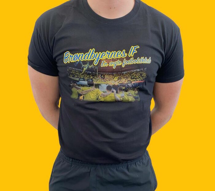 Brøndbyernes IF en ægte fodboldklub T-Shirt