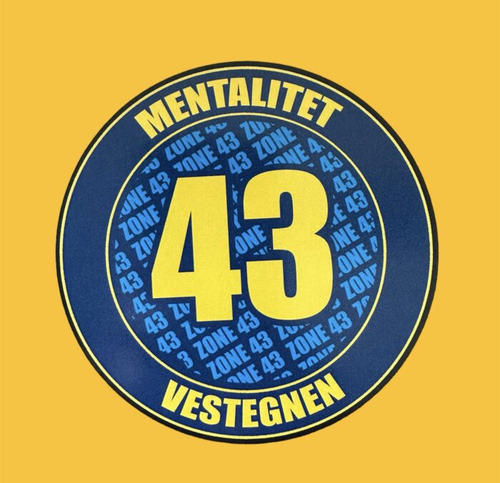 43 rund - Sticker